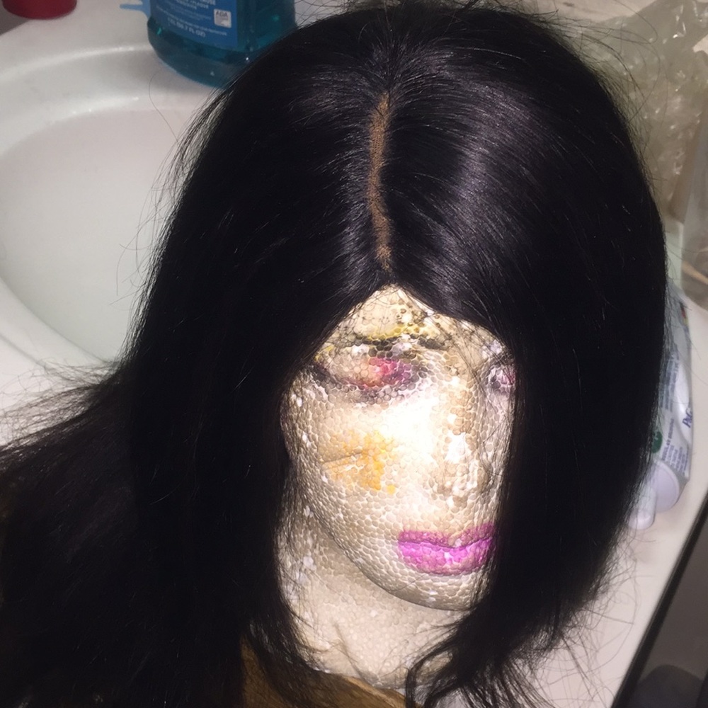 100% human hair wig
